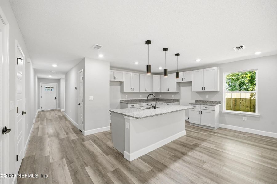 Furnished interior view inside a new home in , Jacksonville (Image 5).