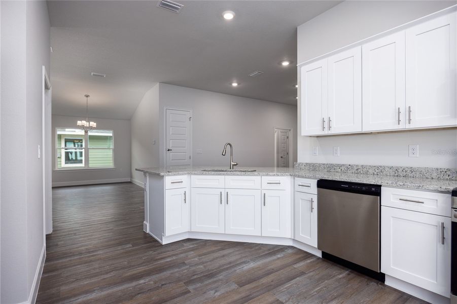 Furnished interior view inside a new home in Kirkland Farms, Alachua (Image 10).