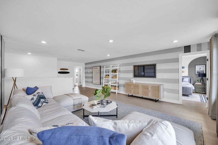 Furnished interior view inside a new home in Double Branch, Middleburg (Image 22).