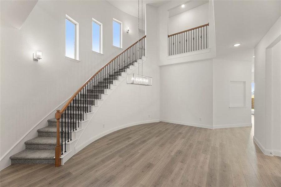 Grand Staircase with dining area