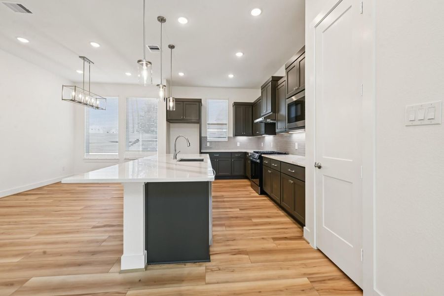 Furnished interior view inside a new home in Artavia, Conroe (Image 11). Furnished interior view inside a new home in Artavia, Conroe (Image 11).