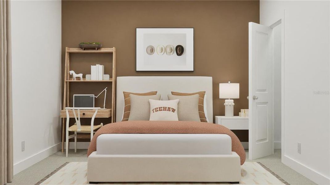 Furnished interior view inside a new home in Meadow Pointe: Classic Collection, Groveland (Image 10).