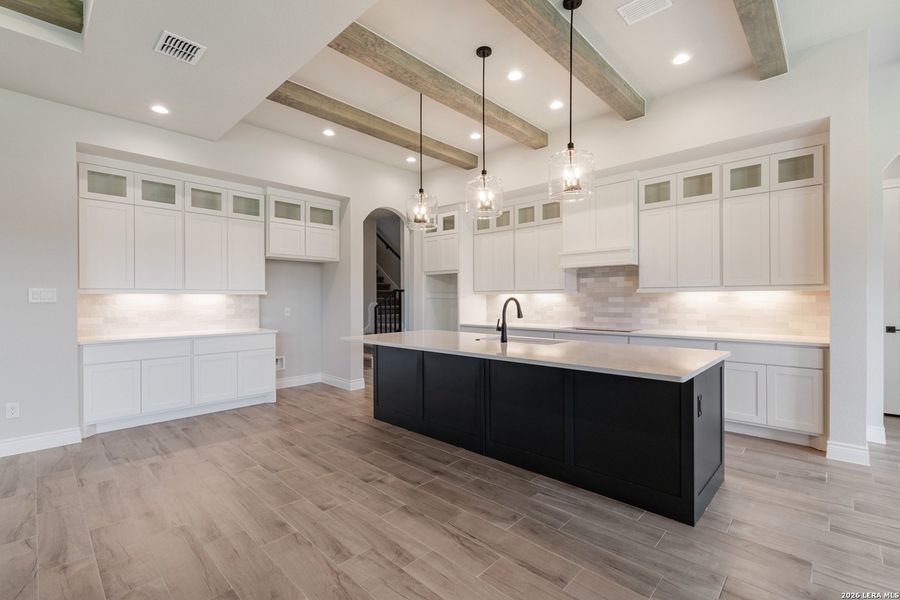 Furnished interior view inside a new home in , Castroville (Image 8).