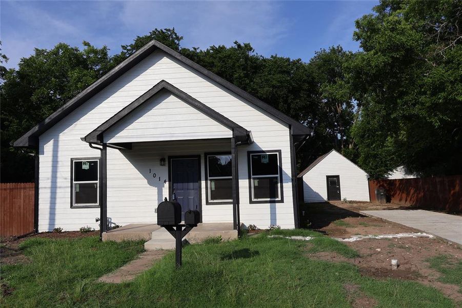 View of front of house with a porch View of front of house with a porch