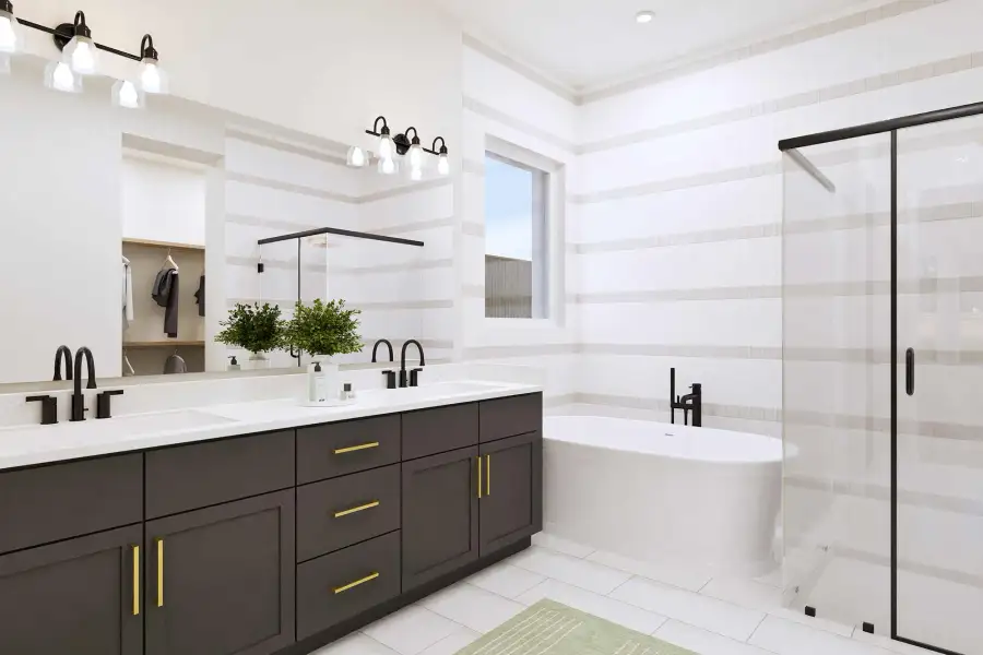 The Camellia - Optional Freestanding Tub with Shower The Camellia - Optional Freestanding Tub with Shower
