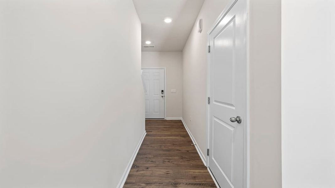 Spacious, unfurnished interior of a new home in Brookside Ridge Townhomes, Greer (Image 13). Spacious, unfurnished interior of a new home in Brookside Ridge Townhomes, Greer (Image 13).