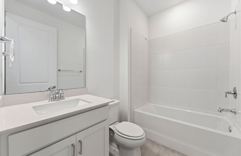 Furnished interior view inside a new home in Seaire, Parrish (Image 8).