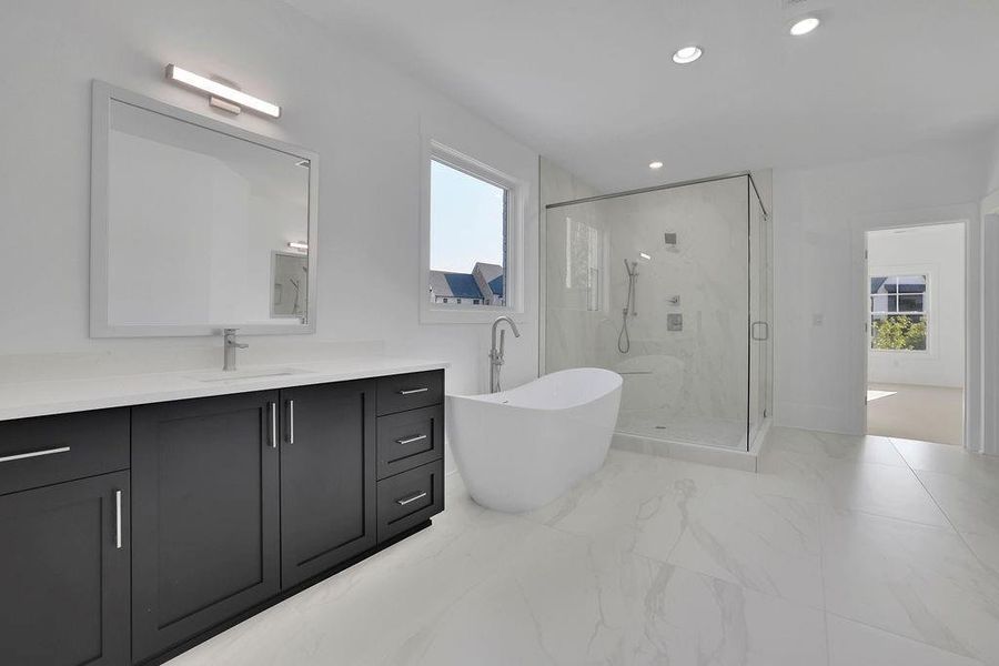 Furnished interior view inside a new home in , Cumming (Image 13).