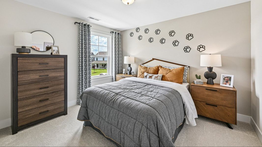 The Jordan Plan by DRB Homes in Lakeside Glen York SC - Bedroom 3