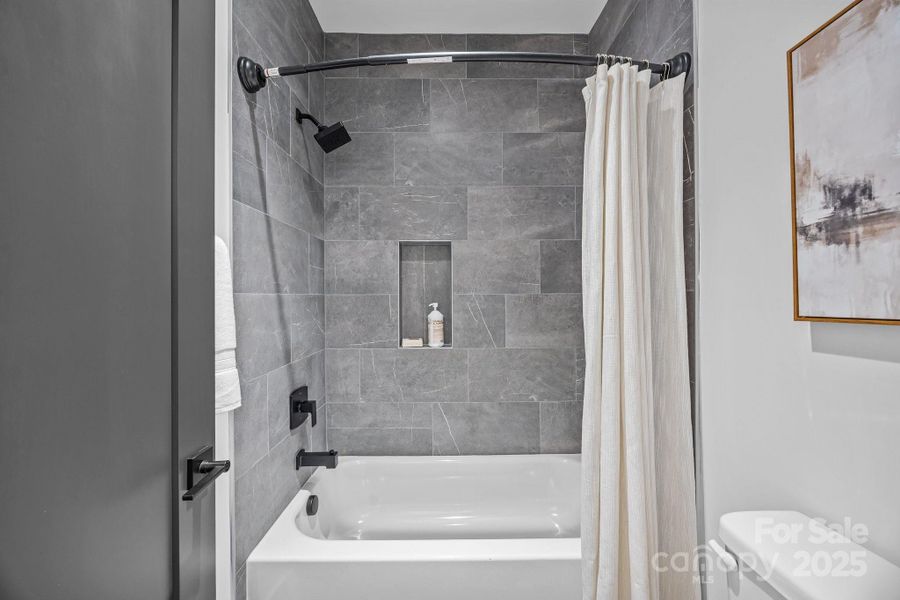 Furnished interior view inside a new home in , Charlotte (Image 16).