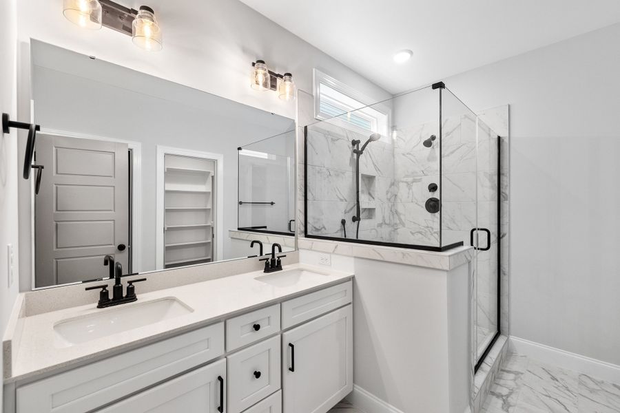 Representative furnished interior of a home built from the The Ellery by RobuckHomes in Baylee Ridge, Selma (Image 14).