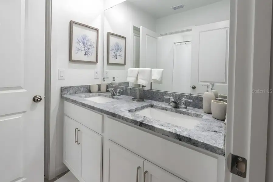 Furnished interior view inside a new home in , Davenport (Image 19).