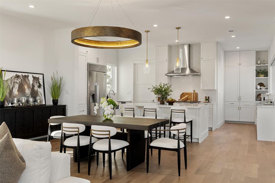 Furnished interior view inside a new home in , Dripping Springs (Image 4).