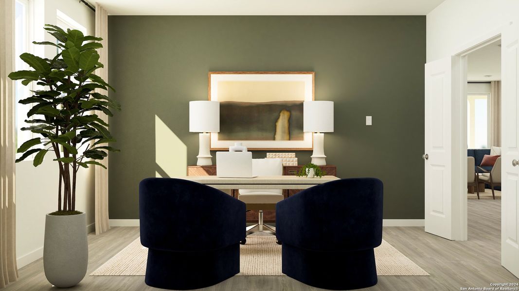 Furnished interior view inside a new home in Royal Oak: Classic Collection, Corpus Christi (Image 8).