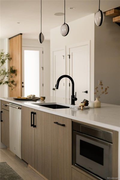 Close-up of interior finishes inside a home in , Denver (Image 41).