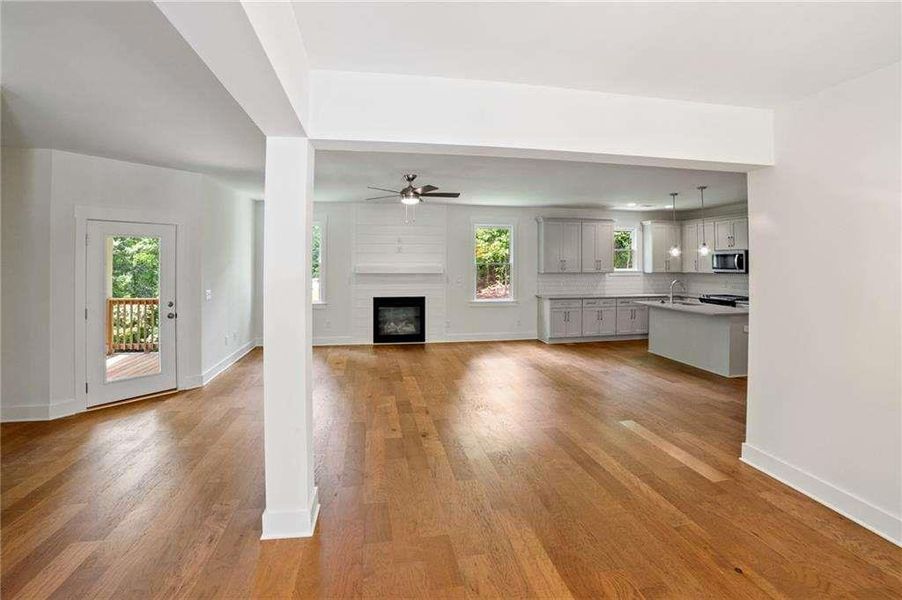 Spacious, unfurnished interior of a new home in , Decatur (Image 9).