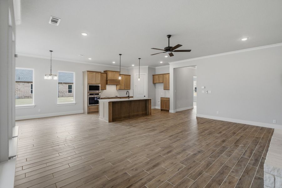 Spacious, unfurnished interior of a new home in Fannin Ranch, Leonard (Image 25). Spacious, unfurnished interior of a new home in Fannin Ranch, Leonard (Image 25).