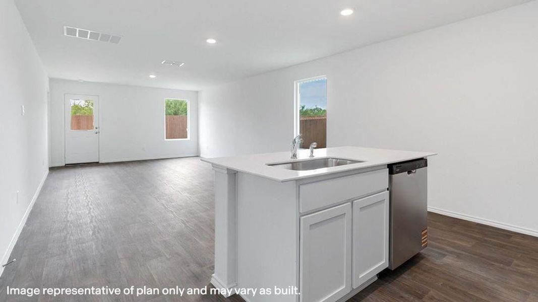 Furnished interior view inside a new home in Legacy Village, Houston (Image 6).