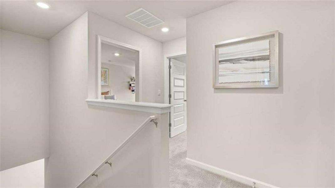 Spacious, unfurnished interior of a new home in Echo Glen, Stockbridge (Image 23). Spacious, unfurnished interior of a new home in Echo Glen, Stockbridge (Image 23).