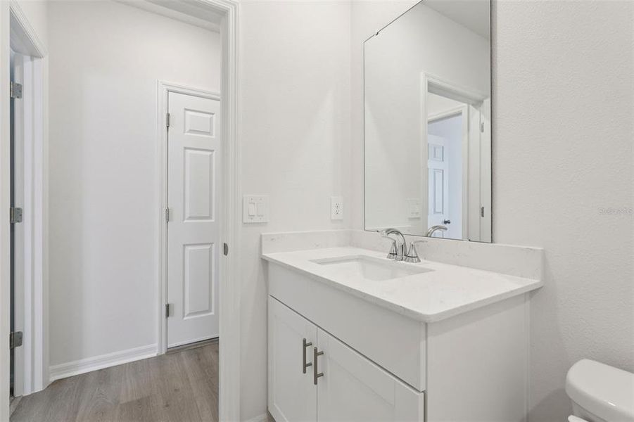 Furnished interior view inside a new home in Bradbury Creek - Signature Series, Haines City (Image 16).