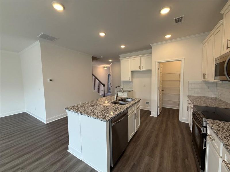 Furnished interior view inside a new home in Somerset at Riverbrook, Gainesville (Image 10).