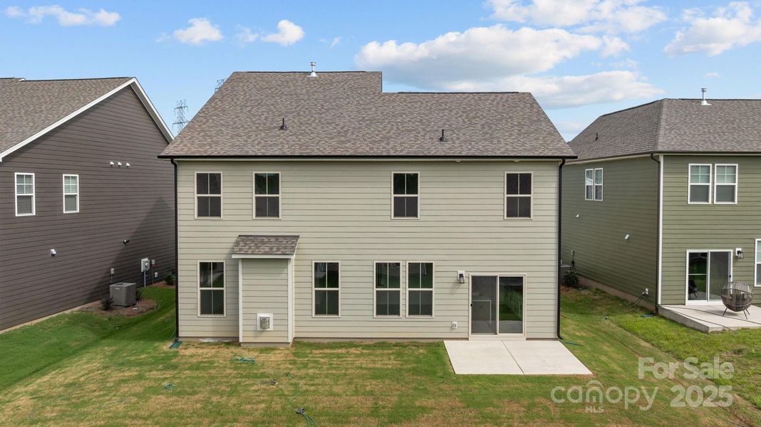 Front exterior of a new home in Lakeside Glen, York, SC, highlighting curb appeal (Image 22). Front exterior of a new home in Lakeside Glen, York, SC, highlighting curb appeal (Image 22).
