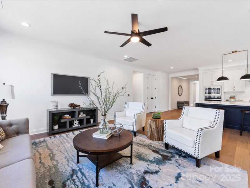 Furnished interior view inside a new home in Phillips Village, Matthews (Image 33).