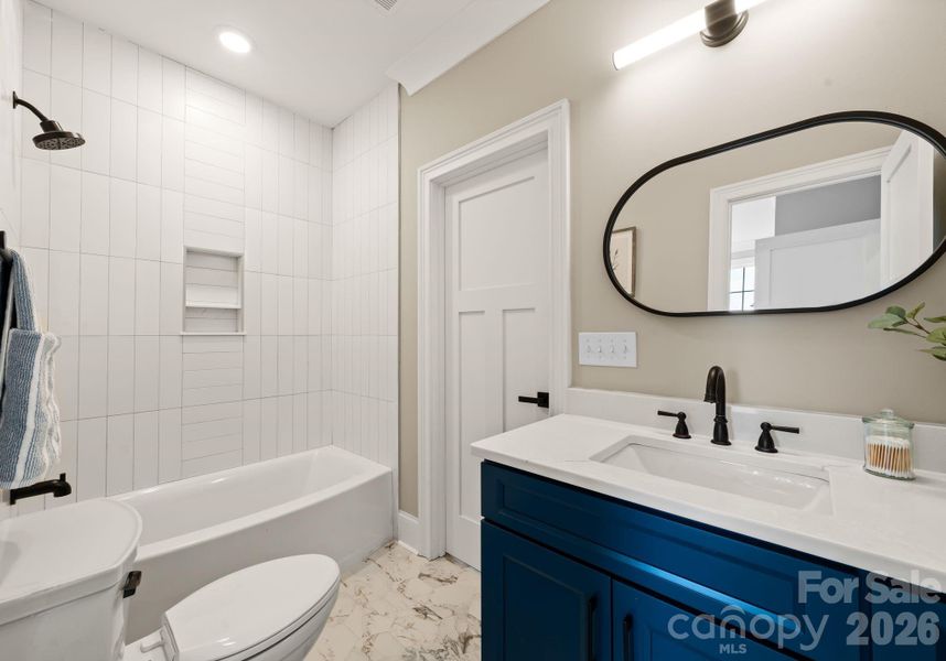 Furnished interior view inside a new home in , Charlotte (Image 40).