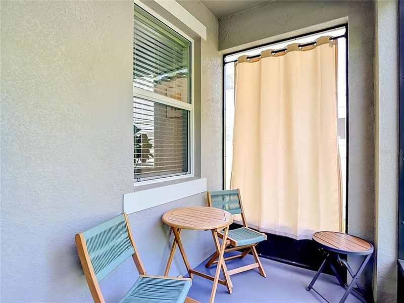Exterior details and patio area of a home in , Tampa (Image 29).