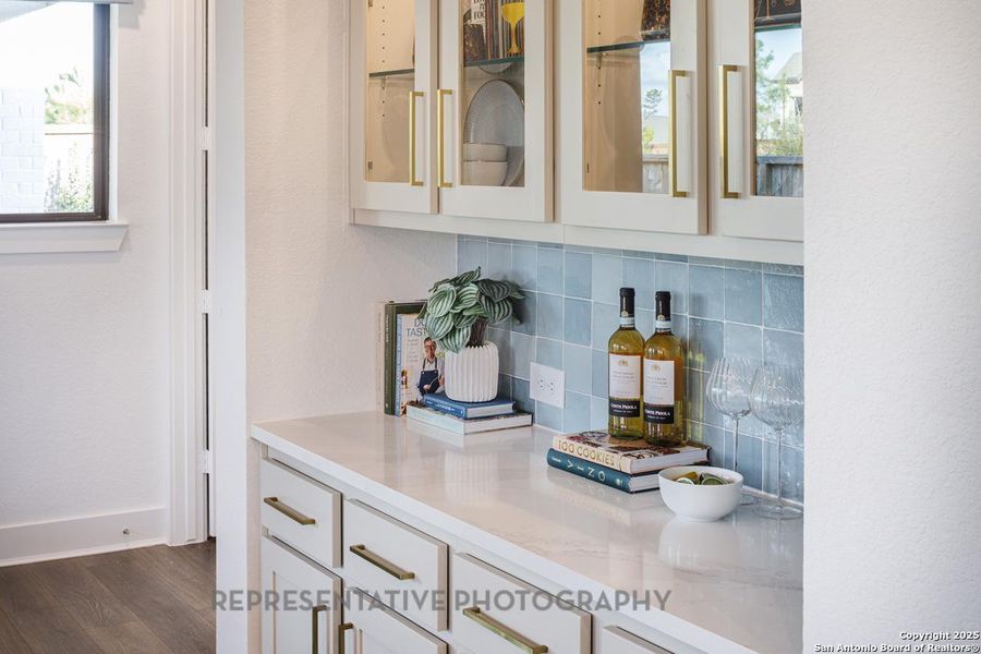 Furnished interior view inside a new home in Prominence, San Antonio (Image 14).