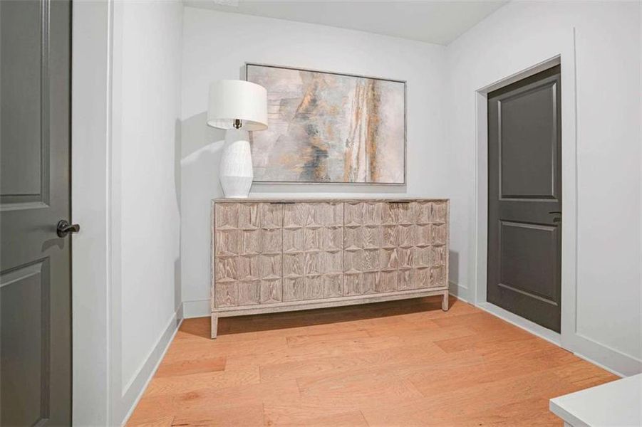 Furnished interior view inside a new home in Steeplechase, Hoschton (Image 6).