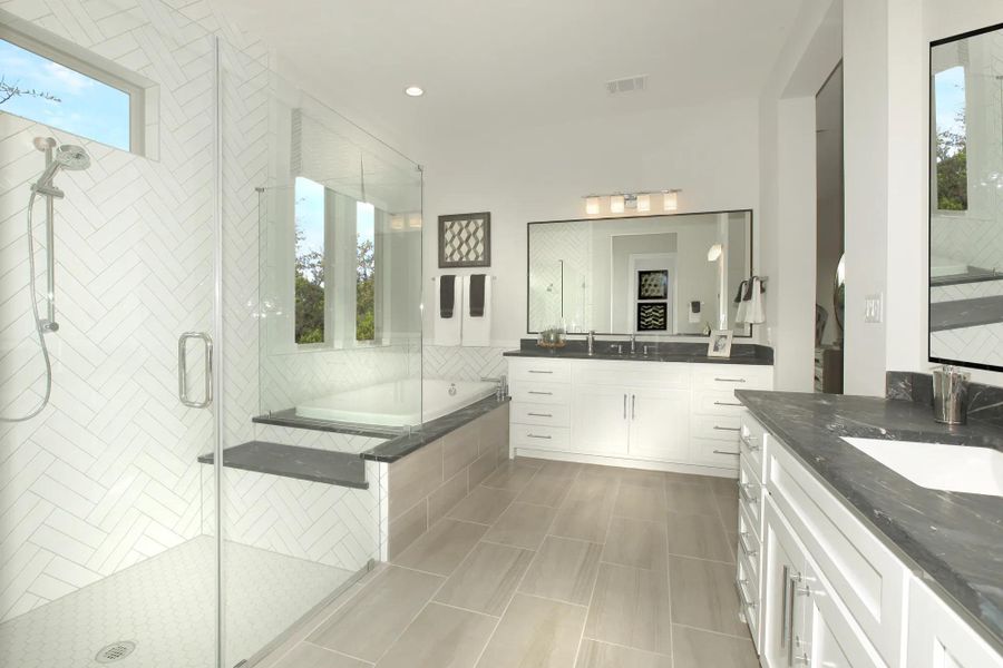 The Lauren II Primary Bath The Lauren II Primary Bath