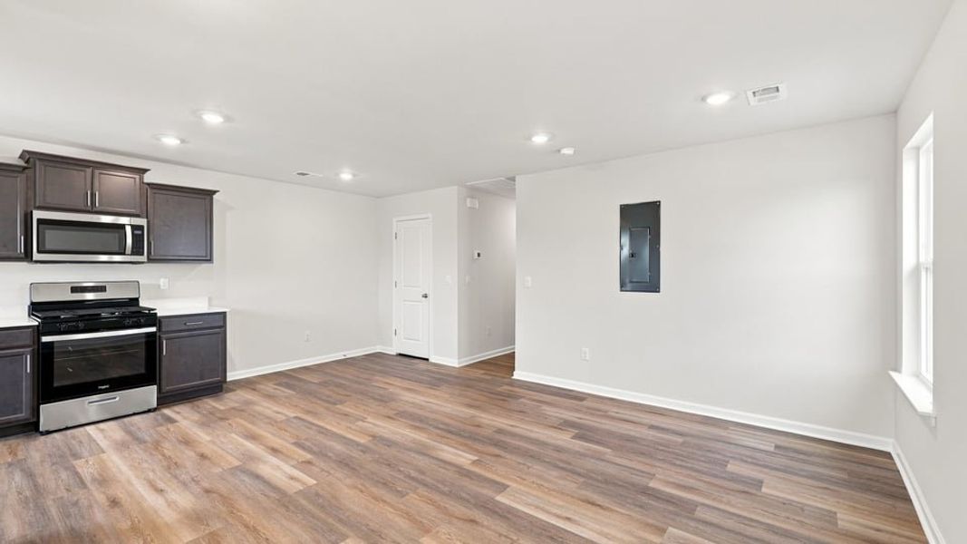 Spacious, unfurnished interior of a new home in Village 3, Woodruff (Image 16). Spacious, unfurnished interior of a new home in Village 3, Woodruff (Image 16).