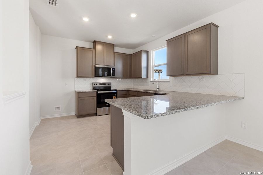 Furnished interior view inside a new home in Knox Ridge, Converse (Image 10).