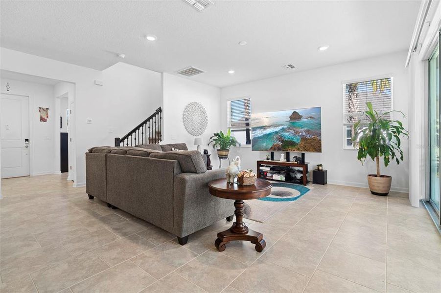 Furnished interior view inside a new home in Rhett's Ridge: Legacy Collection, Apopka (Image 7).