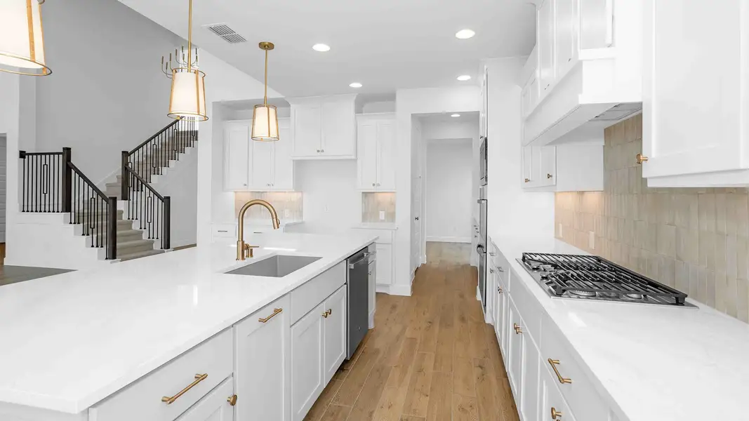 Representative furnished interior of a home built from the 3896W by Perry Homes in Terraces, Rockwall (Image 4).