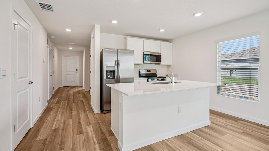 Representative furnished interior of a home built from the Greenbriar by D.R. Horton in Somerset Bay, Spring Hill (Image 13). Representative furnished interior of a home built from the Greenbriar by D.R. Horton in Somerset Bay, Spring Hill (Image 13).