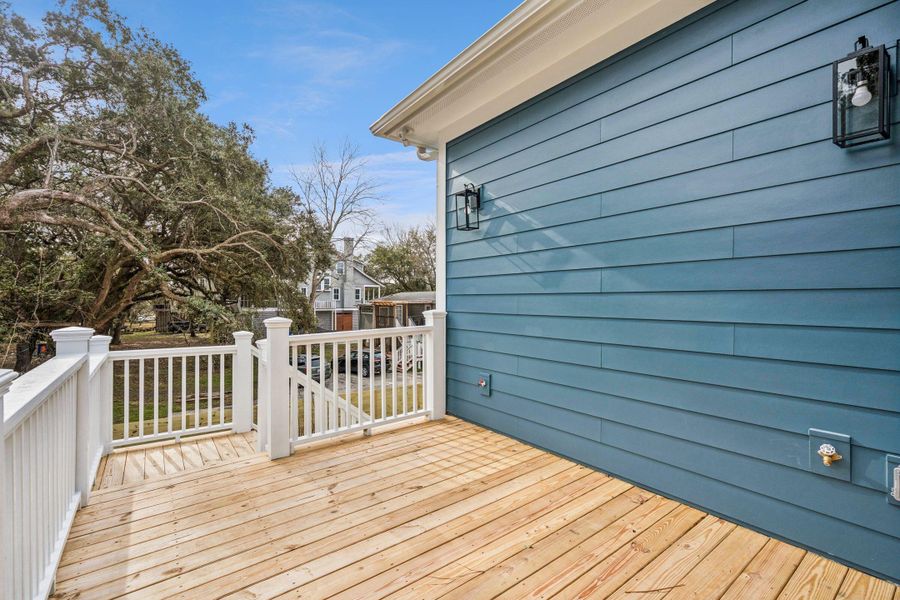 Exterior details and patio area of a home in , Mount Pleasant (Image 36).