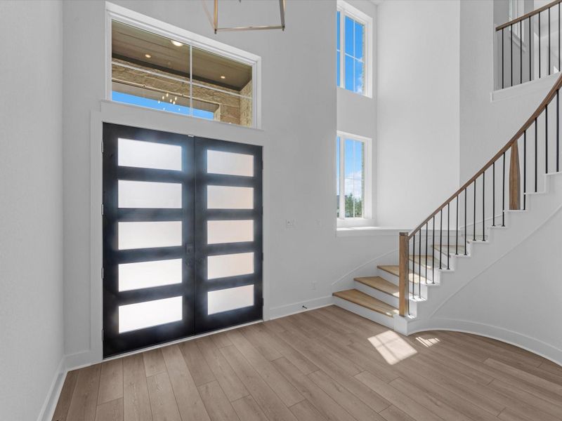 Spacious, unfurnished interior of a new home in Dunham Pointe, Cypress (Image 11).