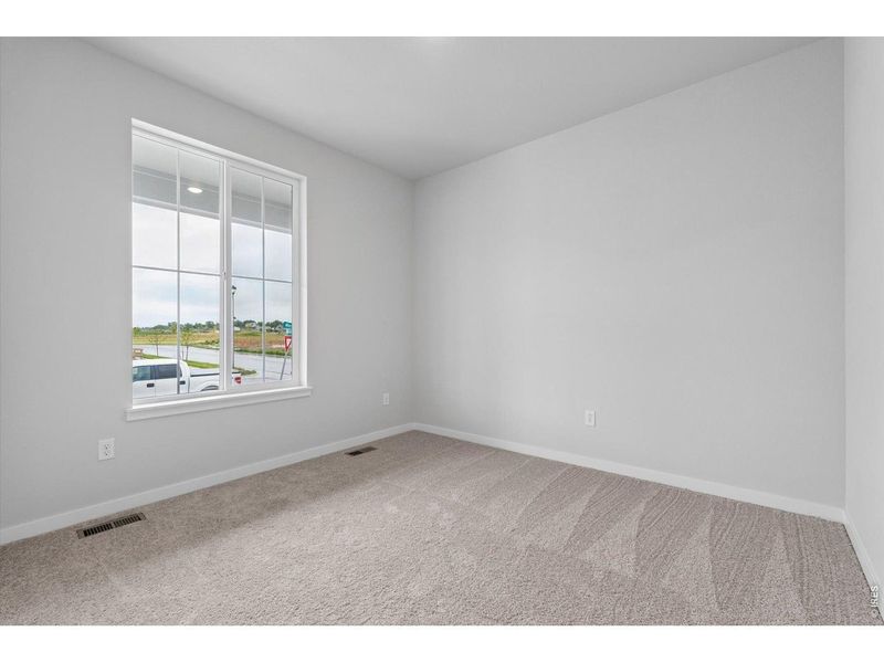 Spacious, unfurnished interior of a new home in Prairie Song, Windsor (Image 13).