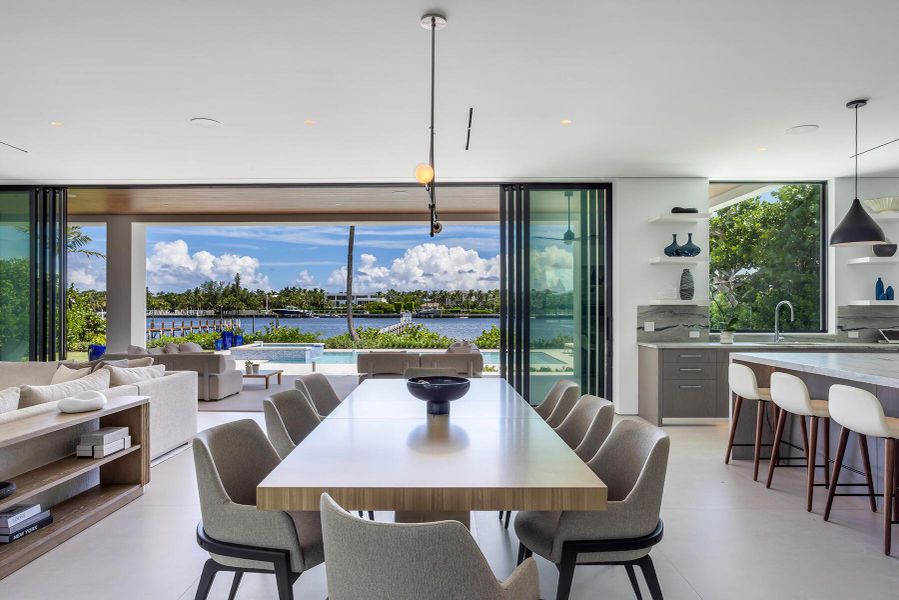 Furnished interior view inside a new home in , Lantana (Image 31).