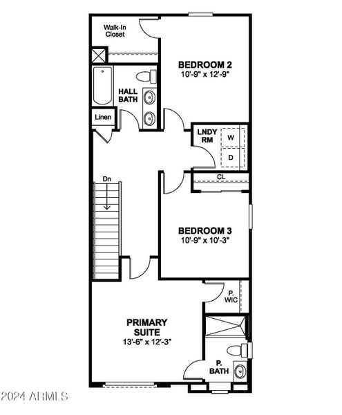 Vela Floorplan Second Floor