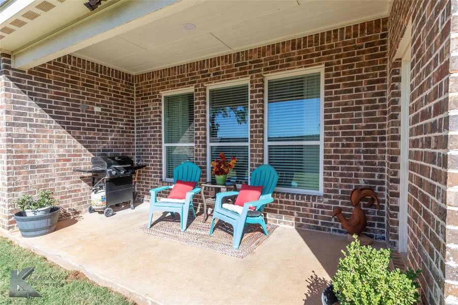 Exterior details and patio area of a home in , Abilene (Image 18). Exterior details and patio area of a home in , Abilene (Image 18).