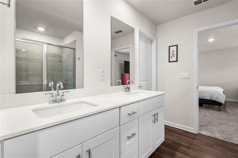 Furnished interior view inside a new home in , Lawrenceville (Image 8). Furnished interior view inside a new home in , Lawrenceville (Image 8).