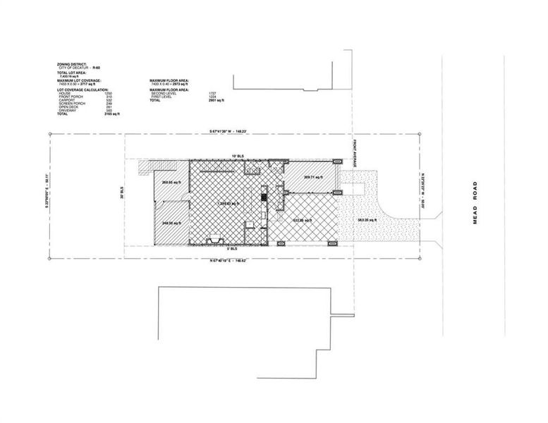 2D floor plan layout of this home in , Decatur, GA (Image 4). 2D floor plan layout of this home in , Decatur, GA (Image 4).