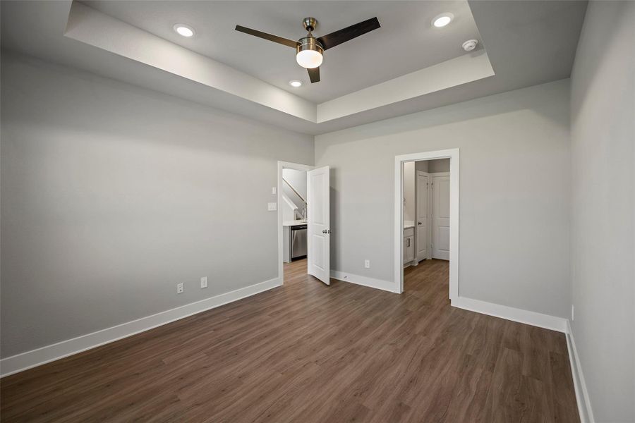 A calm retreat tucked away from the main living areas for ultimate privacy.