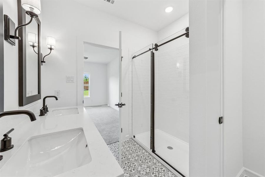 Furnished interior view inside a new home in Aspire at Noble Ridge, Howe (Image 14). Furnished interior view inside a new home in Aspire at Noble Ridge, Howe (Image 14).