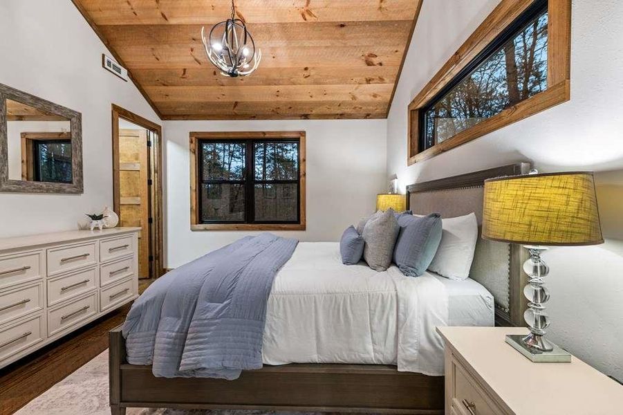 Furnished interior view inside a new home in , McCaysville (Image 60).