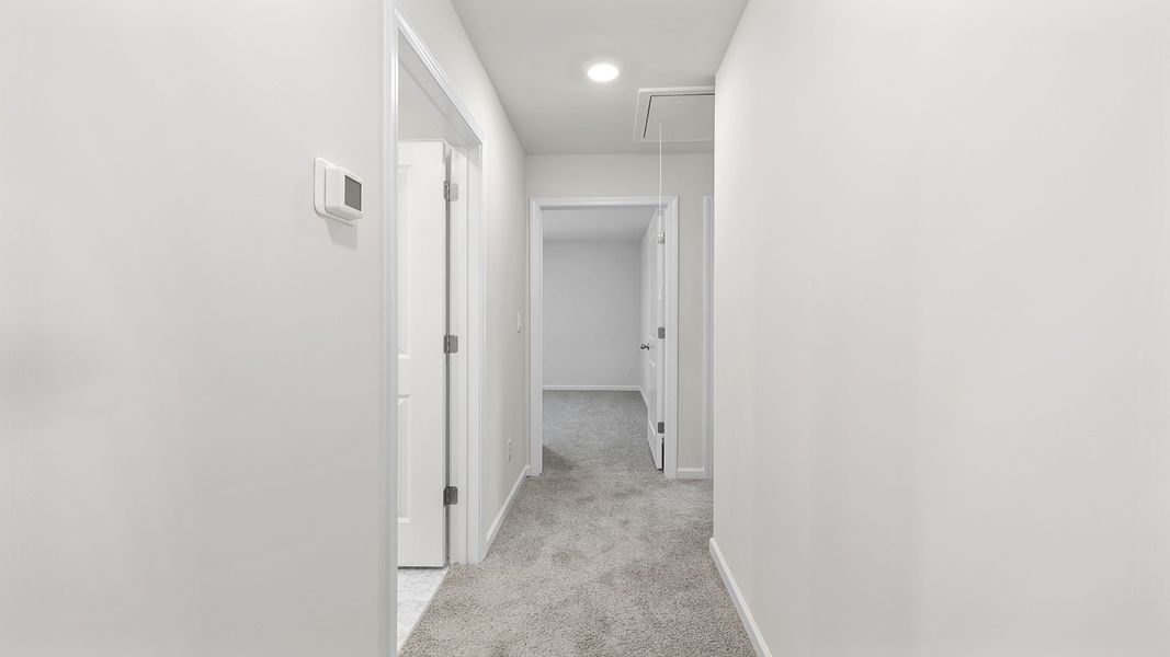 Spacious, unfurnished interior of a new home in Durbin Meadows Traditions, Fountain Inn (Image 23). Spacious, unfurnished interior of a new home in Durbin Meadows Traditions, Fountain Inn (Image 23).