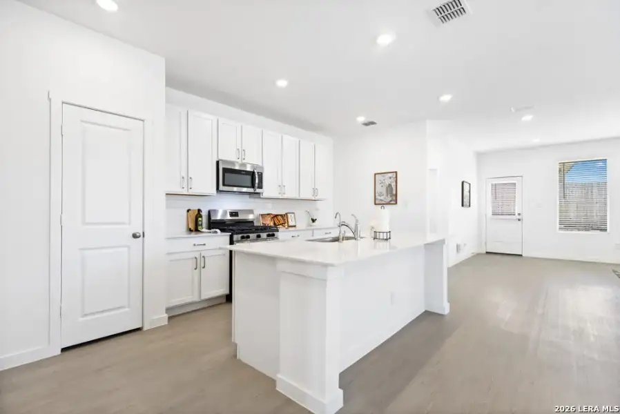 Furnished interior view inside a new home in Hightop Ridge, Converse (Image 17).